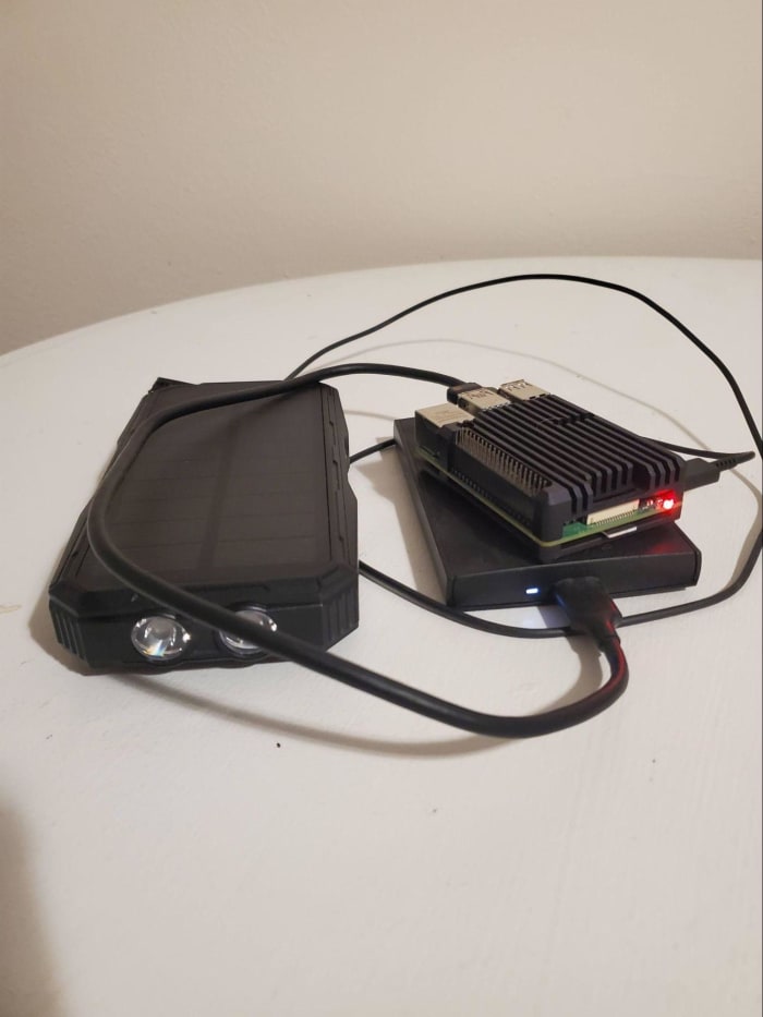 گره صاعقه در حال حرکت