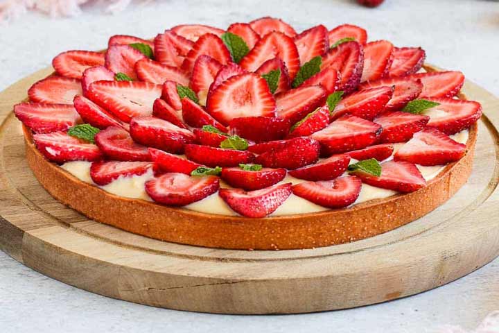 تارت توت فرنگی