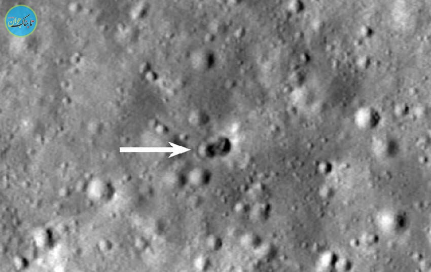 مورد عجیبی که در ماه به وجود آمده 