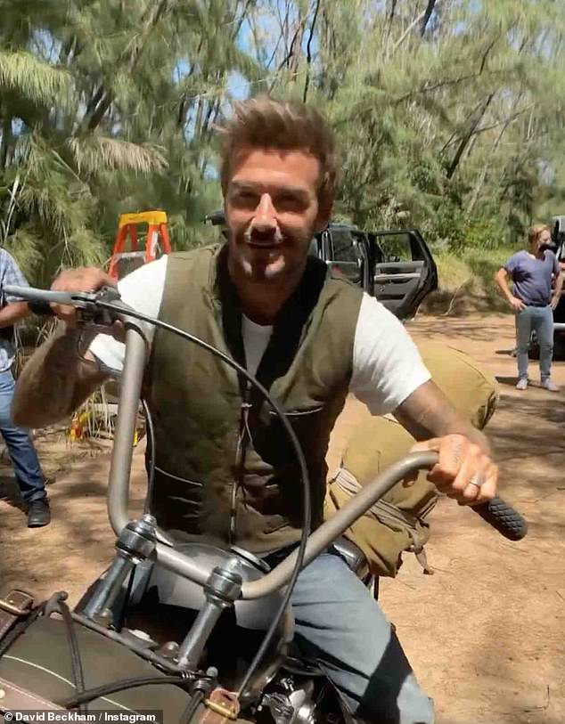 نقش جدید بکام