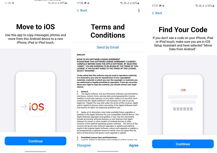 نحوه انتقال چت‌های واتساپ از اندروید به iOS