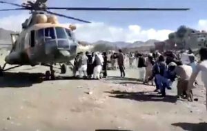 کره جنوبی یک میلیون دلار کمک بشردوستانه به افغانستان زلزله زده ارائه می کند