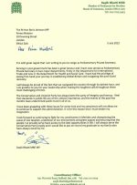 ثاقب بهاتی، دبیر خصوصی پارلمان بریتانیا استعفا داد