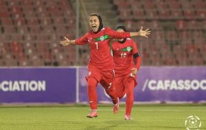 سومین پیروزی تیم ملی زنان در جام کافا