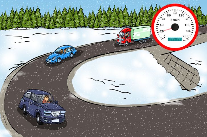 با این نکات دیگر در آب و هوای بد، تصادف نکنید