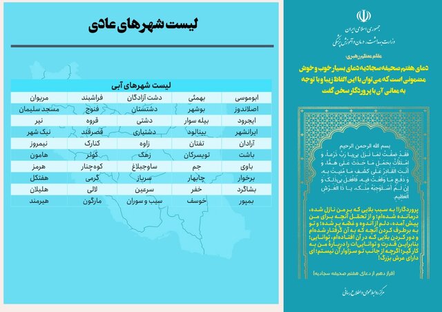 جدیدترین نقشه رنگ‌بندی کرونا/۱۲۰ شهر در وضعیت قرمز 