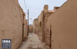 ویدئو / اولین شهر خشتی دنیا در محاصره آب