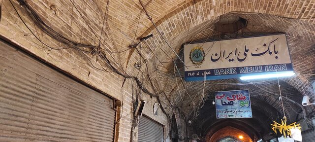 آتش در بازار قزوین لانه کرده