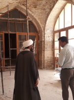 آغاز مرمت و بازسازی ضلع شمالی مسجد جامع گلپایگان
