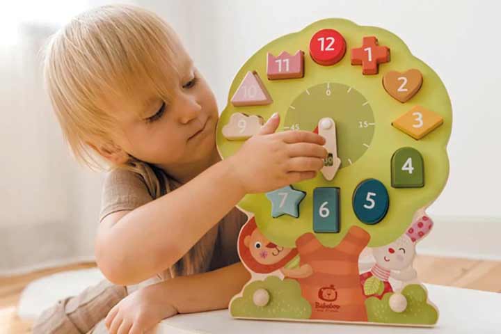 خواندن ساعت و کودکان