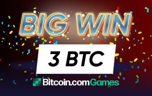 3 جکپات بیت کوین دیگر در بازی های Bitcoin.com برنده شد، بیش از 15 بازیکن 10 برابر سپرده های خود را فقط در این ماه – اخبار تبلیغاتی بیت کوین