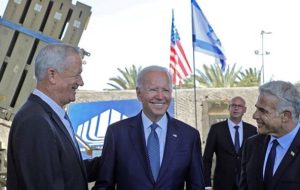 بایدن: تصمیم ریاض به ادغام بیشتر اسرائیل در منطقه کمک میکند بایدن: تصمیم ریاض به ادغام بیشتر اسرائیل در منطقه کمک میکند