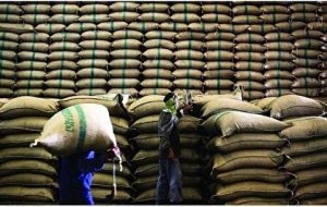 برنج‌ها در گمرک زاهدان غرق در آب!