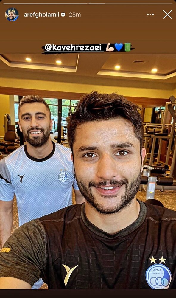 تصویری از بمب نقل و انتقالات در اردوی استقلال/ عکس