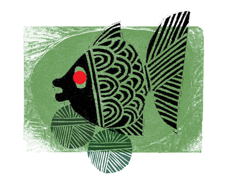  خالق تصویر ماهی سیاه کوچولو، طراح یک بهشت خیالی