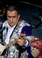 خواننده تاجیک، روی صحنه برج میلاد