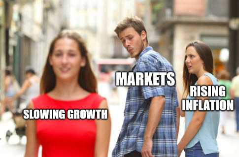 تورم رشد بازارهای میم