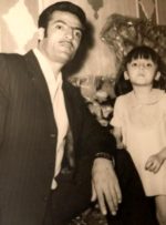 عزاداری مهناز افشار برای مرگ پدرش + عکس