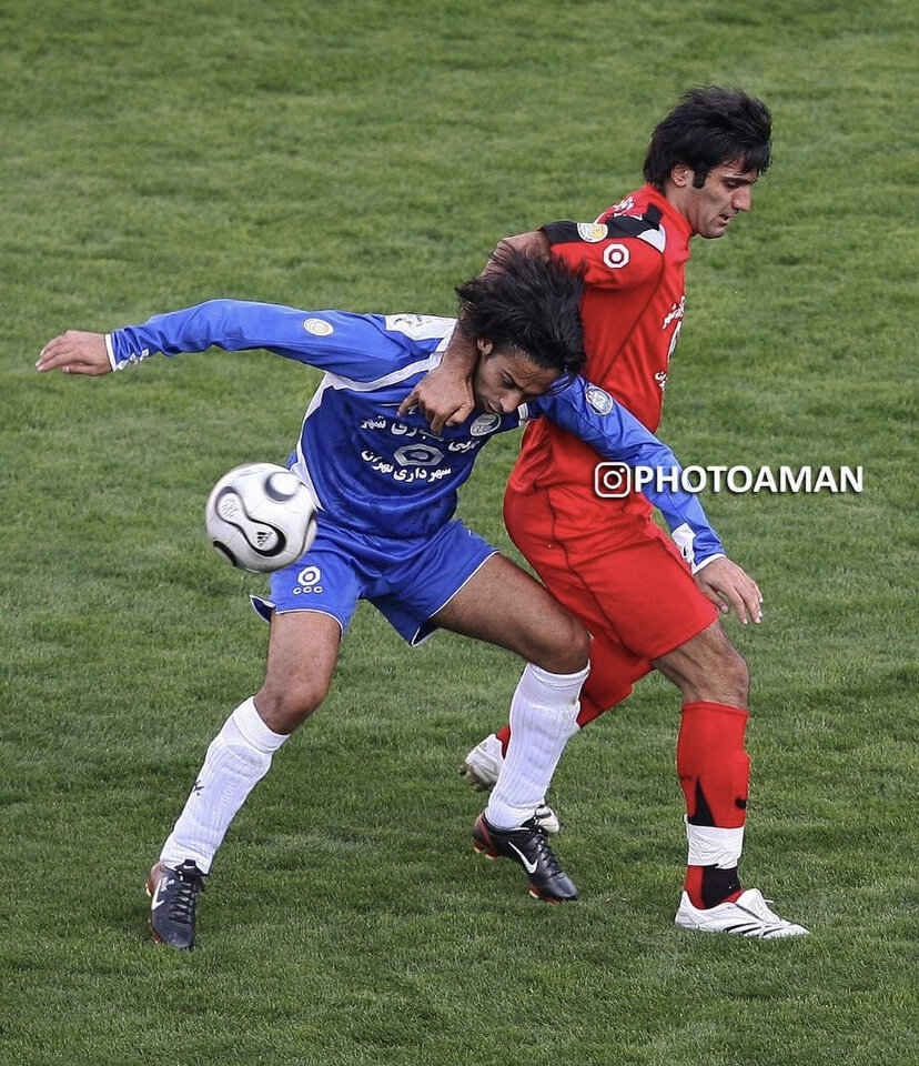 مجیدی و شیث؛ چند سال‌ پیش از آن دربی معروف/عکس