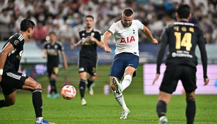 پیروزی پرگل تانهام مقابل ستارگان لیگ کره‌جنوبی