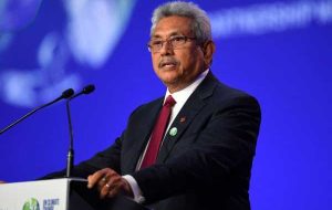 گروه حقوق بشر به دنبال دستگیری راجاپاکسا، رئیس جمهور سابق سریلانکا در سنگاپور است