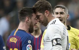 مسی و راموس علیه شایعات درگیری/عکس