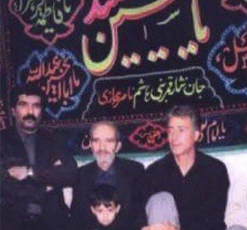 تصاویری از حضور ناصر حجازی در مراسم عزاداری محرم