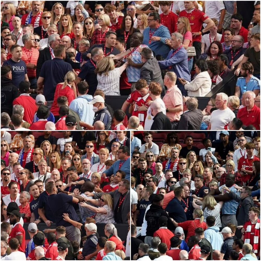 بزن بزن شیاطین سرخ مقابل چشم رونالدو/ عکس