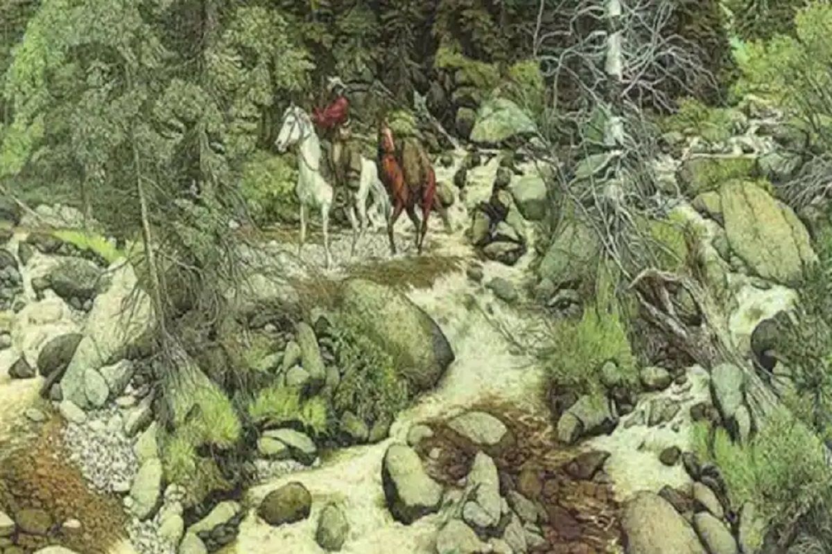 تست بینایی چهره های پنهان شده