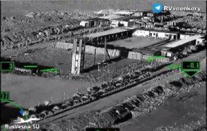 تصویربرداری بالگرد روسی از پایگاه‌های آمریکا در سوریه