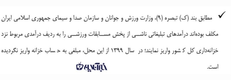 سند اثبات صحبت‌های اشتباه میثاقی درباره حق پخش/عکس