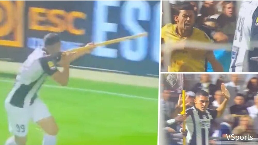 شلیک مهاجم برزیلی به نژادپرست‌ها!/عکس