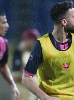 مصدومیت یک بازیکن در تمرین پرسپولیس