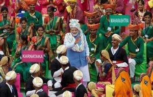 مودی می‌گوید هند قصد دارد در 25 سال آینده به کشوری توسعه‌یافته تبدیل شود