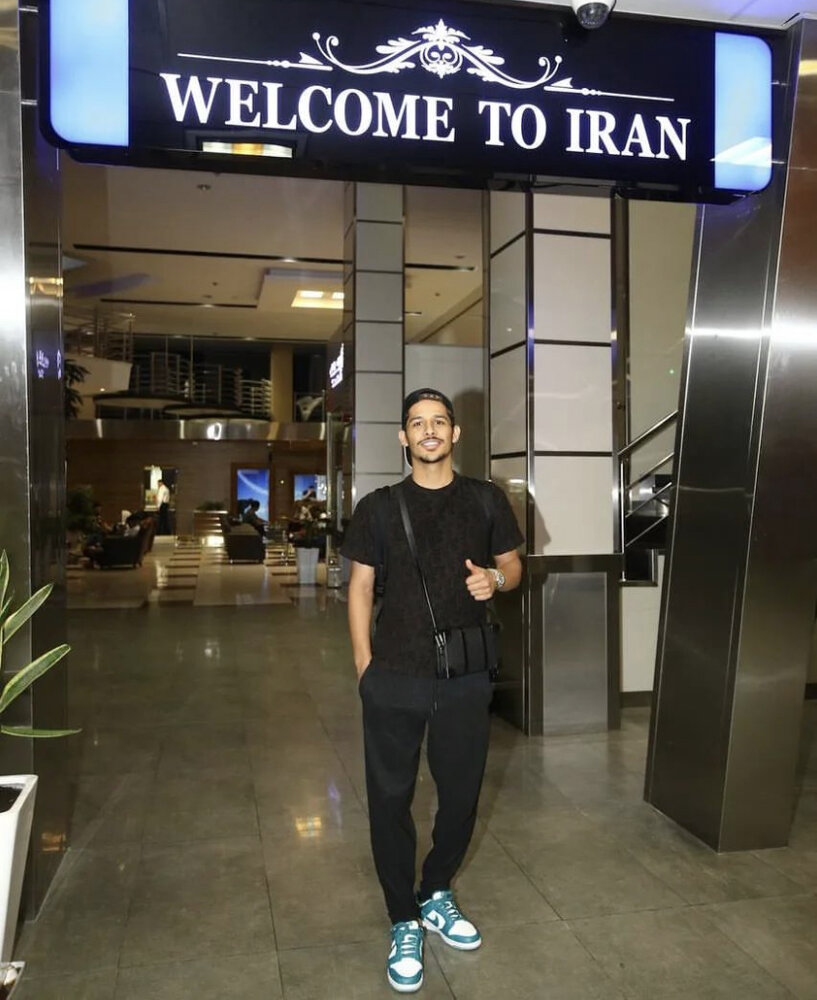 ورود ستاره محبوب استقلالی‌ها به تهران/عکس