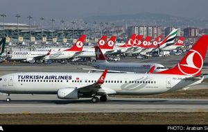 پروازهای ترکیه به ایران تعلیق نشده است