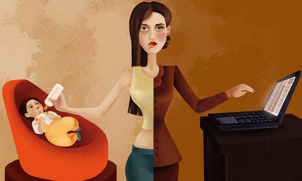 مادران شاغل