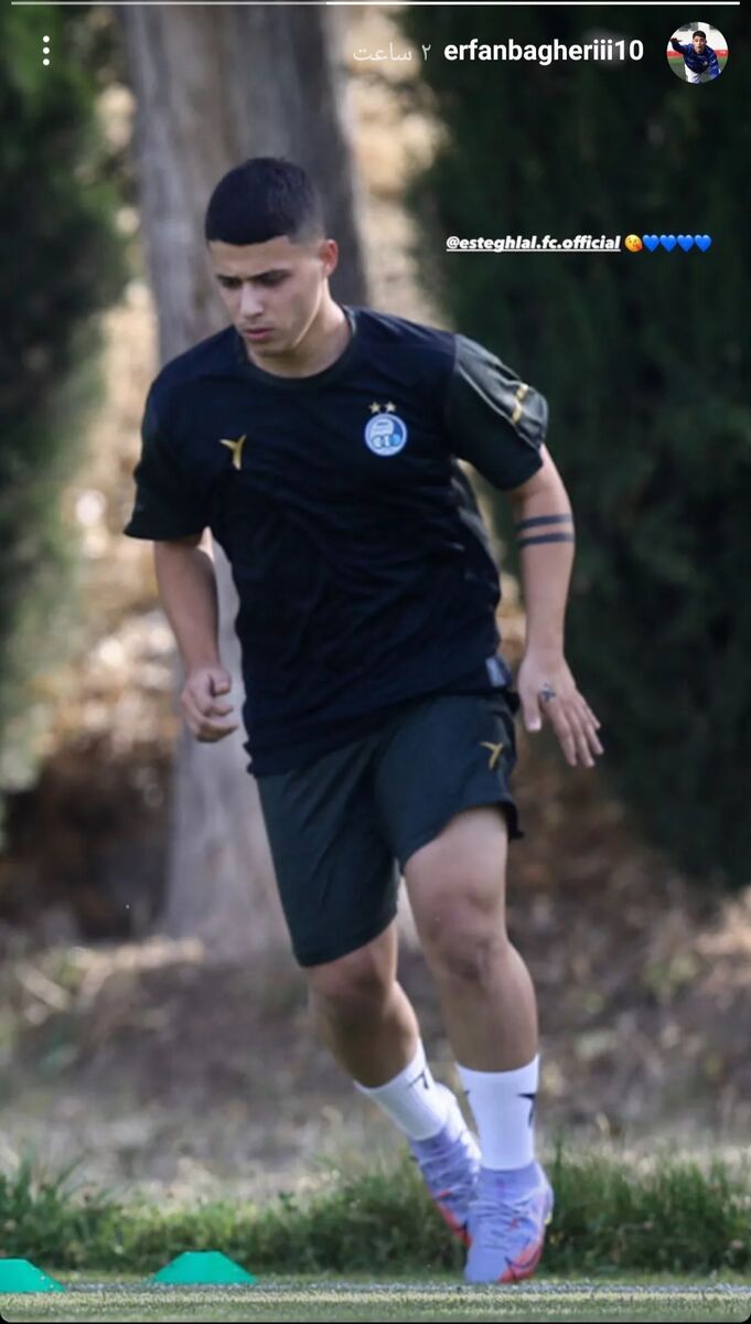 یاغی اخراجی استقلال پشیمان شد/عکس