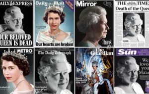 روزنامه‌های بریتانیا چگونه درگذشت ملکه را بازتاب دادند؟