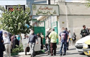 تصاویر دوربین مداربسته از وضعیت «مهسا امینی» + فیلم