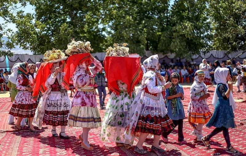 مراسم عروسی در قوم کرمانج خراسان شمالی