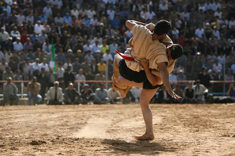 کشتی با چوخه در خراسان شمالی