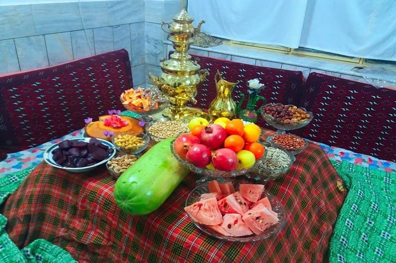 شب چله در قوم کرمانج خراسان شمالی