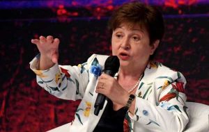 IMF Georgieva می گوید در مورد تعامل طولانی مدت با زلنسکی اوکراین بحث کرده است
