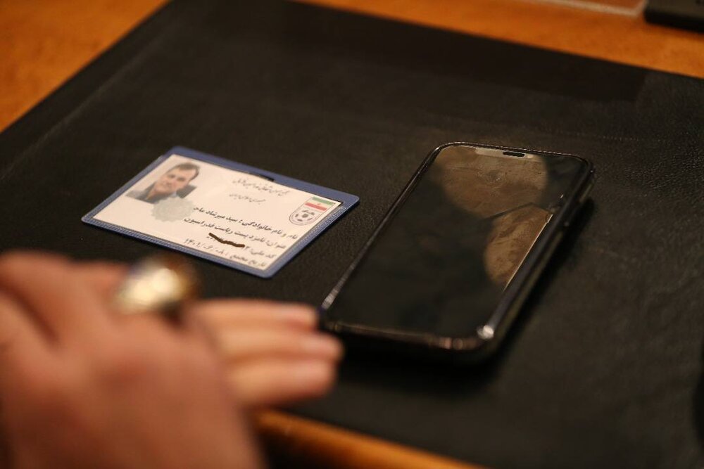 آخرین لحظات از ریاست میرشاد ماجدی بر فوتبال/ عکس