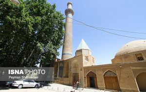 اتمام فاز دوم مرمت مناره مسجد جامع نطنز اتمام فاز دوم مرمت مناره مسجد جامع نطنز