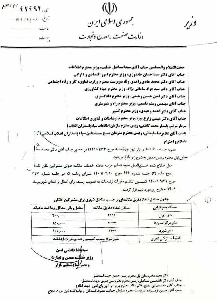 افزایش هزینه تلفن ثابت تصویب شد/ پرداخت ماهانه تا ۲۰ هزار تومان برای حفظ خط تلفن ثابت