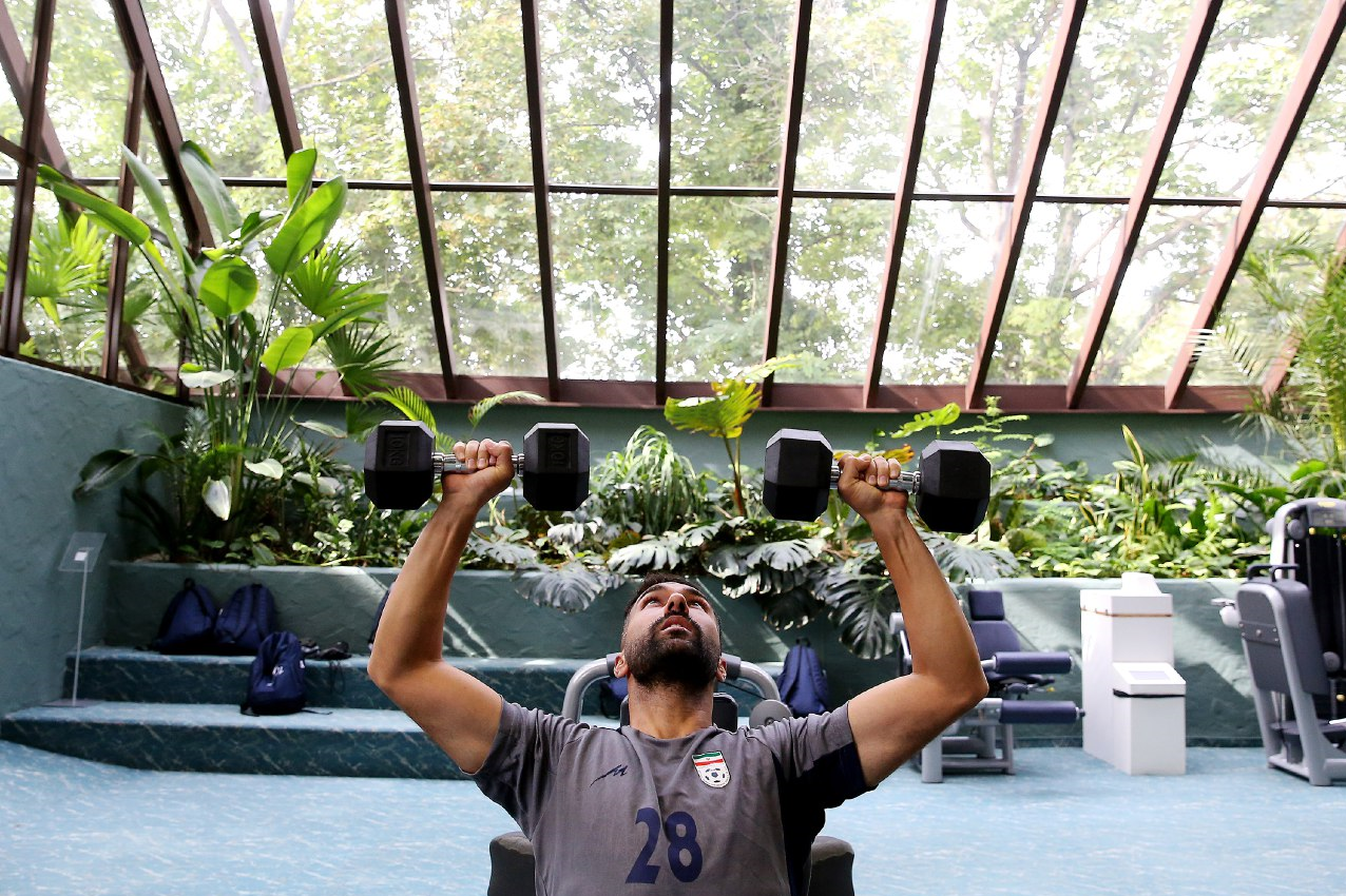 امیدواری بیرانوند به حضور در بازی با سنگال/عکس