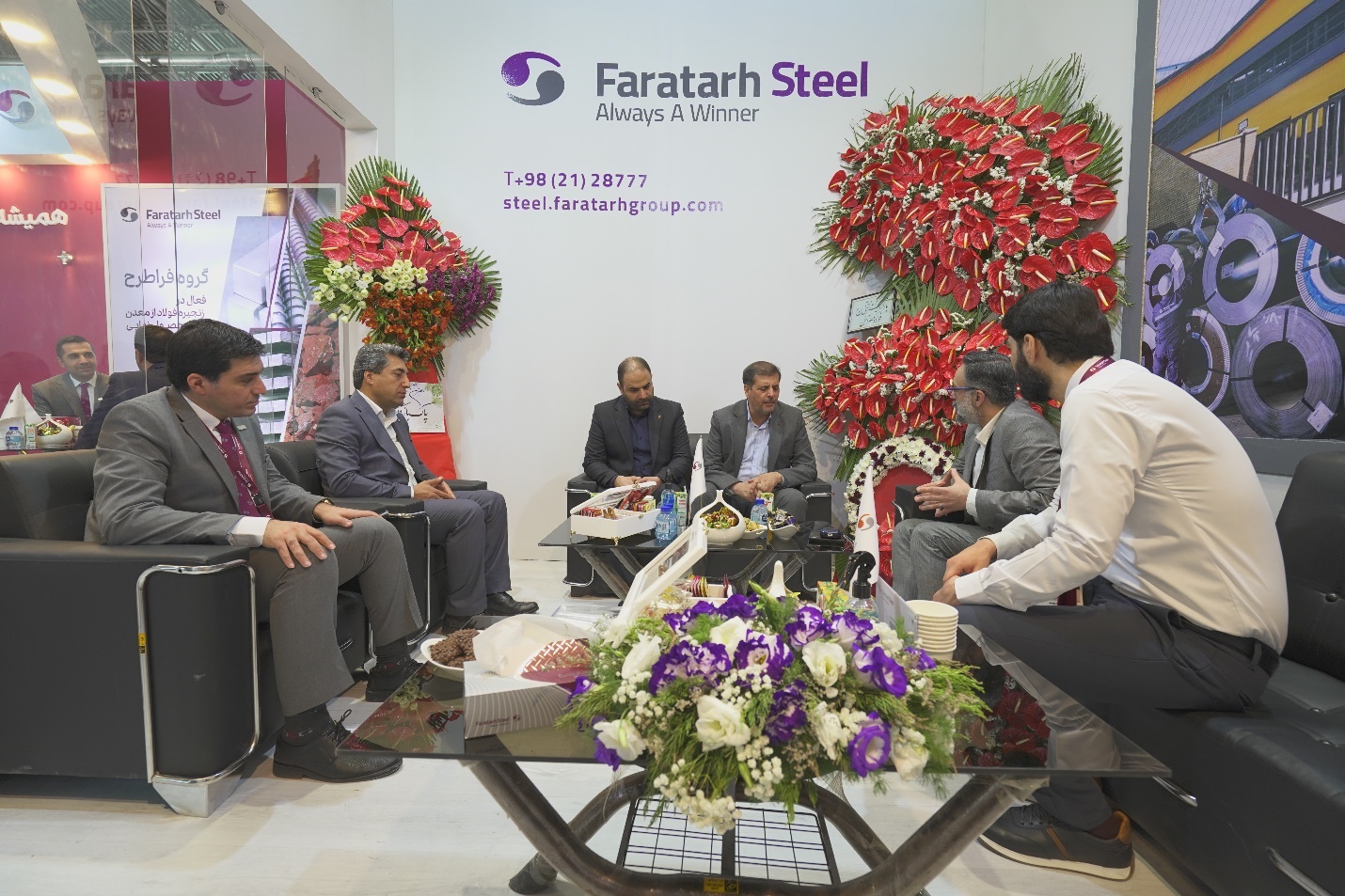 بازخوردهای حضور گروه فراطرح در نمایشگاه فولاد اصفهان