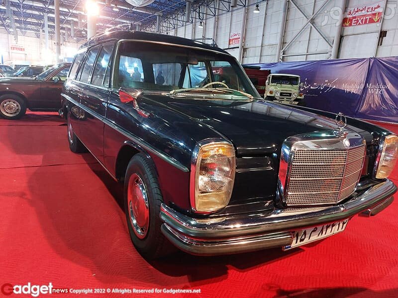 تصاویر منحصر بفرد از یک بنز نایاب در نمایشگاه خودرو مشهد